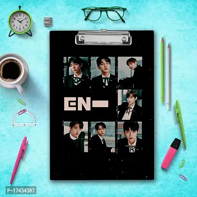 BTS Army Clipboard |  Unique Printed Design Clip Board for Kids A4 Size-thumb3