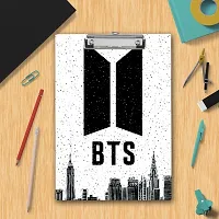 Vintage Designed BTS Army Exam Board | Printed Design Exam Board . A4 Size-thumb1