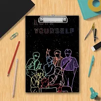 Love Yourself United BTS Army Exam Board | Printed Design Exam Board .A4 Size-thumb1