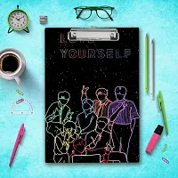 Love Yourself United BTS Army Exam Board | Printed Design Exam Board .A4 Size-thumb2