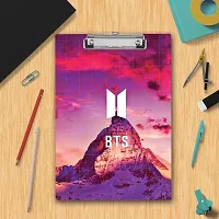 Quality Wooden Clipboard | Designer BTS Army Exam Board A4 Size-thumb1