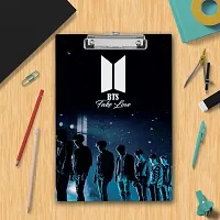 Quality Wooden Clipboard | BTS Army Fake Love  A4 Size Exam Board.-thumb1