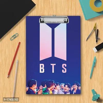 Quality Wooden Clipboard | Designer Kpop BTS Army A4 Size  Exam Board .-thumb2