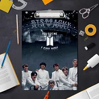 Wooden Clipboard | You Got Me,I Got You BTS Army Exam Board A4 Size-thumb3