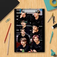 Wooden Clipboard | BTS Army Collage Exam Board  A4 Size-thumb1