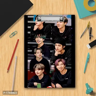 Wooden Clipboard | BTS Army Collage Exam Board  A4 Size-thumb2