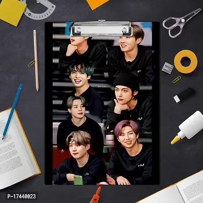 Wooden Clipboard | BTS Army Collage Exam Board  A4 Size-thumb4
