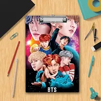 Adorable BTS Army Design Exam Board | Printed Design Exam Board A4 Size-thumb1