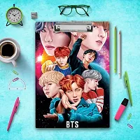 Adorable BTS Army Design Exam Board | Printed Design Exam Board A4 Size-thumb2