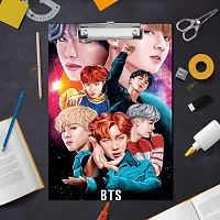 Adorable BTS Army Design Exam Board | Printed Design Exam Board A4 Size-thumb3