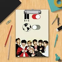 BTS Army Design Exam Board for Students | Examination Writing Pad A4 Size-thumb1