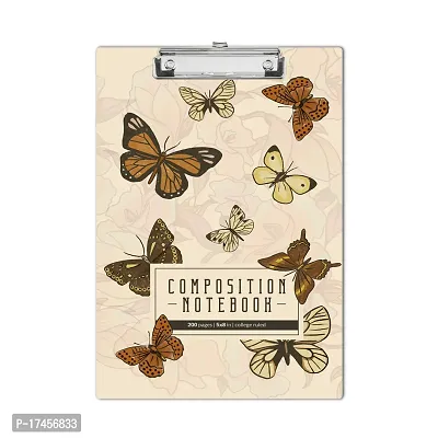 The Composition Notebook Wooden Clipboard Writing Pad A4 Size