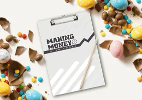 Making Money with Money Wooden Clipboard Writing Pad A4 Size-thumb1