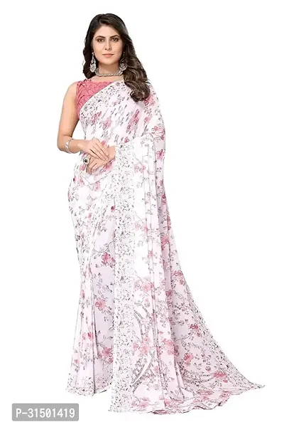 Trendy Saree with Blouse Piece for Women-thumb0