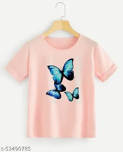 Trendy Round Neck T-shirt For women