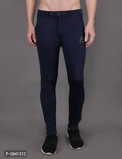Trendy Slim Fit Track Pants for Men-thumb0