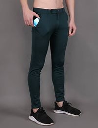 Trendy Slim Fit Track Pants for Men-thumb1