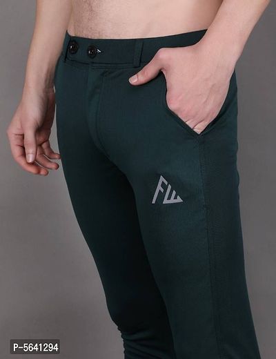 Trendy Slim Fit Track Pants for Men-thumb3