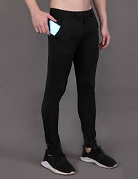 Trendy Slim Fit Track Pants for Men-thumb1