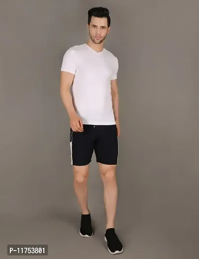 Classic Solid Shorts for Men-thumb2