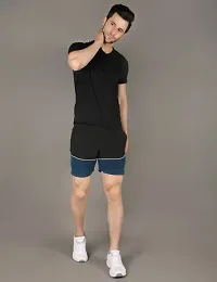 Classic Solid Shorts for Men-thumb1