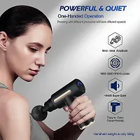 Electric Massager Gun Deep Tissue Percussion Muscle for Pain Relief ( pack of 1 )-thumb3