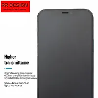RR Design Edge to Edge Tempered Glass for iPhone 13 and 13 Pro (6.1 Inch) with Easy Self Installation Kit | Black-thumb4