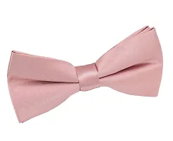 RR design Neck bow tie for infants, kids, toddlers, boys men - Handcrafted (Dusty Pink, Free Size)-thumb3