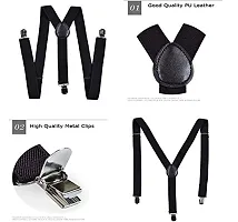 RR design suspenders for boys, kids ,men and women (Orange large men size)-thumb1