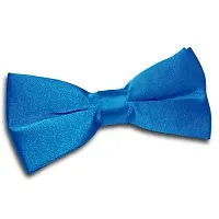 RR design Neck bow tie for infants, kids, toddlers, boys men - Handcrafted (Deep Blue, 0-2 Years)-thumb2