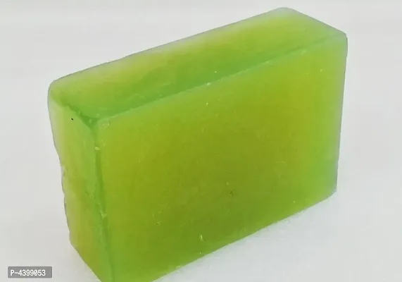 Handmade Aloevera Soap Pack of 1 (100g per soap)-thumb0