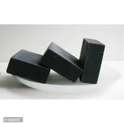 Handmade Charcoal Soap Pack of 10 (100g per Soap)-thumb0