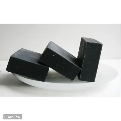 Charcoal Soap Pack of 3 (70g each Soap)-thumb0