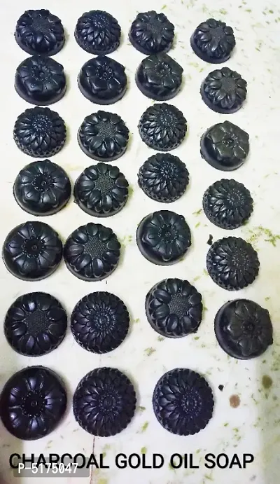 Charcoal soap pack of 50 (100 g per Soap)