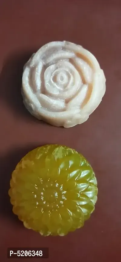 Combo Pack Organic Handmade Soap Lemon  Calamine - 2 (70g each Soap)-thumb0