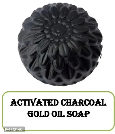 Activated charcoal Soap Pack of 12 (70g each Soap)