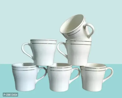 Micorwave Safe Ceramic Tea Cups Set of 6 Small-thumb5