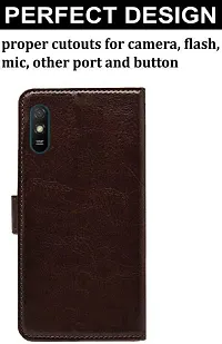 Mi Redmi 9A , Mi Redmi 9A Sport, Redmi 9i  (Brown, Dual Protection, Pack of: 1)-thumb1