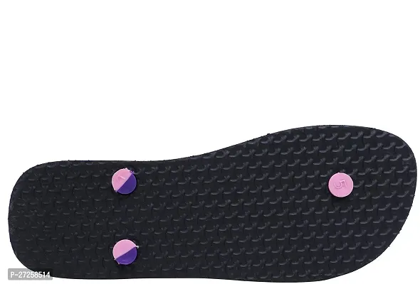 Stylish Purple EVA Self Design Slipper For Men-thumb4