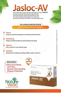 Nature Vedic Jasloc-AV Syrup for Rheumatism Arthritis Joint  Muscular Pain 200 ml each Pack of 2-thumb2