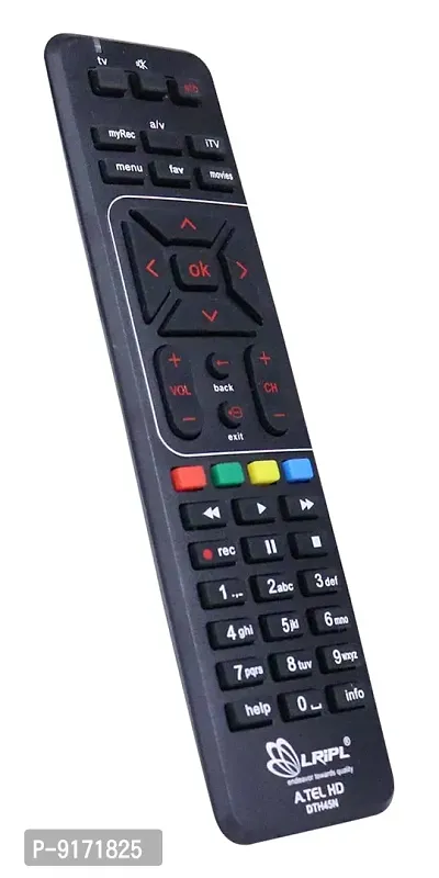 LRIPL DTH Remote with Recording Feature, Works for Airtel DTH Set Top Box Remote (Pairing Required to Sync TV Functions)-thumb4