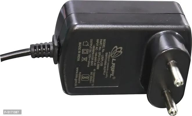 LRIPL120 Power Adapter Charger 12V 2Amp (2.5mm PIN) for DTH(TATA Sky,Dish,AIRTEL,VIDEOCON and More) Black-thumb4