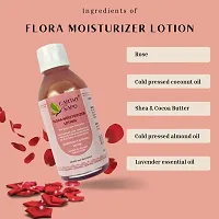 Natural Earthy Sapo All Natural Flora Moisturizer Lotion (Coconut Oil, Almond Oil, Shea  Cocoa Butter), For Dry Skin - 100 Ml-thumb1