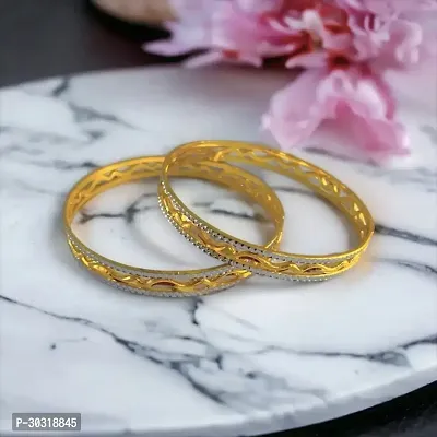 Elegant Yellow Alloy  Bangles/ Bracelets For Women-thumb0