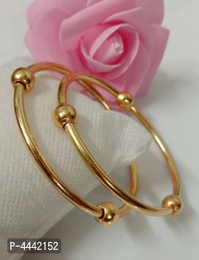 Stylish Alloy Pair of Bangles for Women and Girls