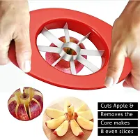 Plastic 8 Blades Heavy Plastic Apple Cutter-thumb1