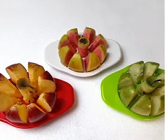 Plastic 8 Blades Heavy Plastic Apple Cutter-thumb2