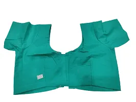 Full Voile Cotton Blouse Sea Green Color (Alterable)-thumb1