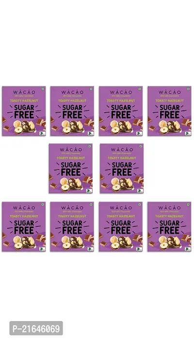 WACAO TOASTY HAZELNUTS MINIS Delicious Chocolates for Your Sweet Cravings