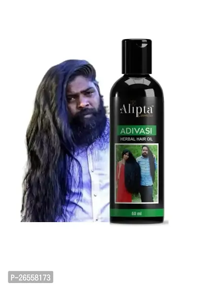 Adivasi hair Oil Original, Adivasi herbal hair oil for hair growth, Hair fail Control 60 ml Pack of 1